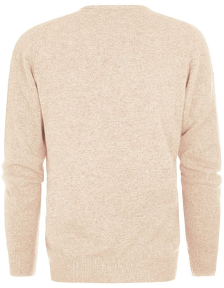 William Lockie Ronde Hals Lamswol *Sale* | Beige