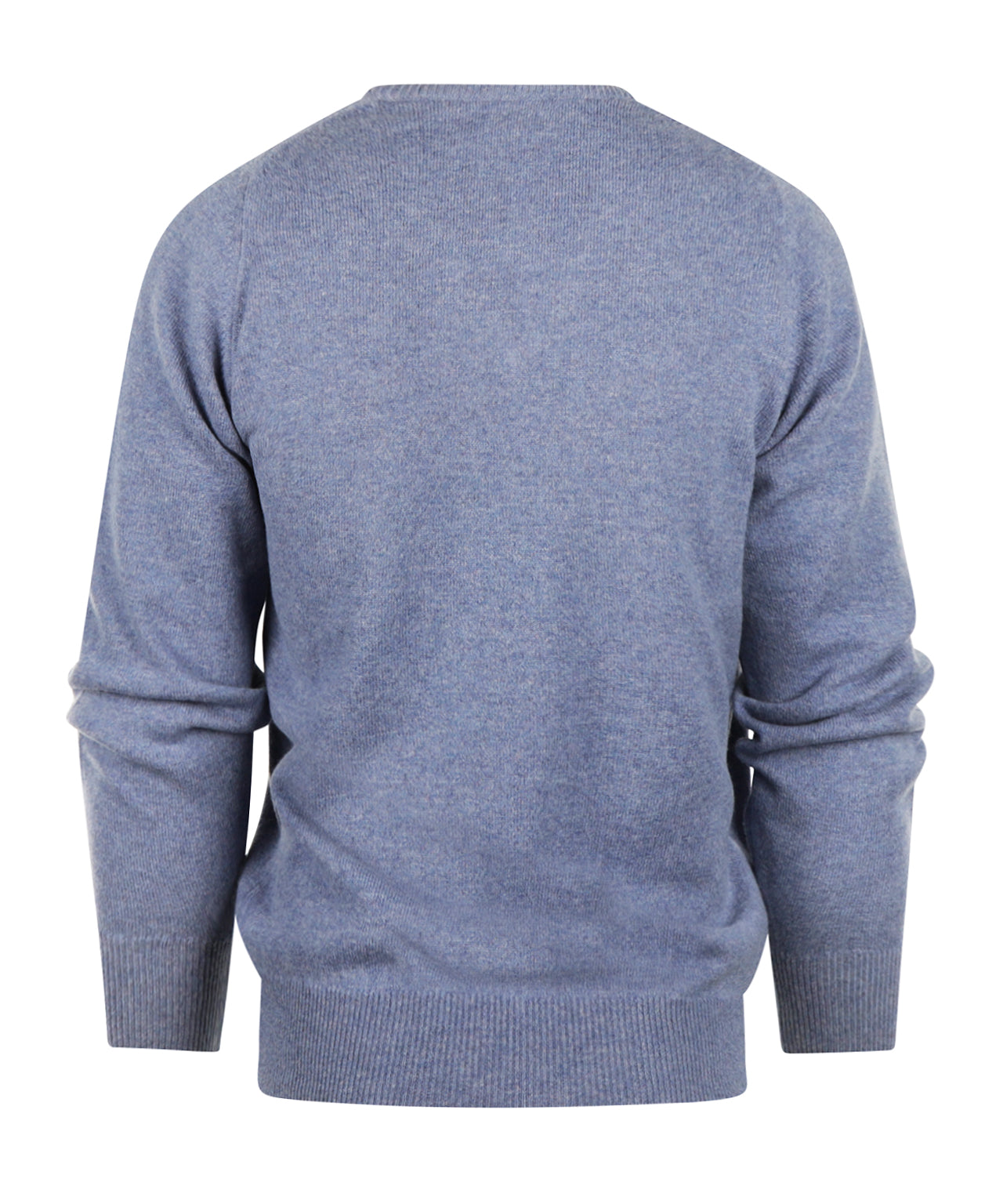 V-Hals Lamswol Promo | Blue Lovat