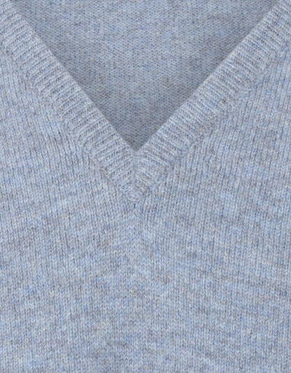 Pullover v-neck lambswool *Sale* | Waves