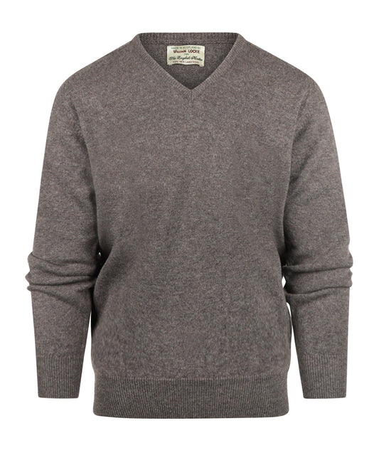 Pullover mit V-Ausschnitt aus Lammwolle *Sale* | Birch