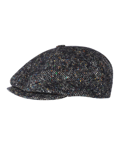 Ballon Tweed Cap | Navy Multi Tweed