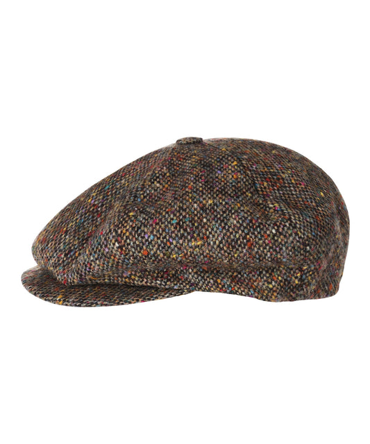 Ballon Tweed Cap | Bruin Multi Tweed