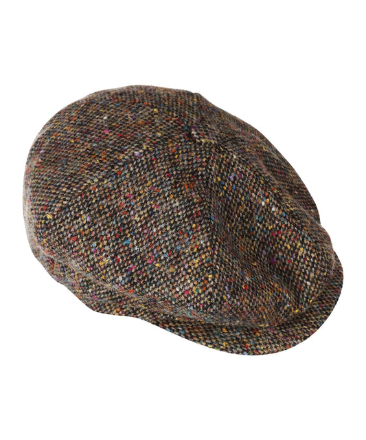 Ballon Tweed Cap | Bruin Multi Tweed