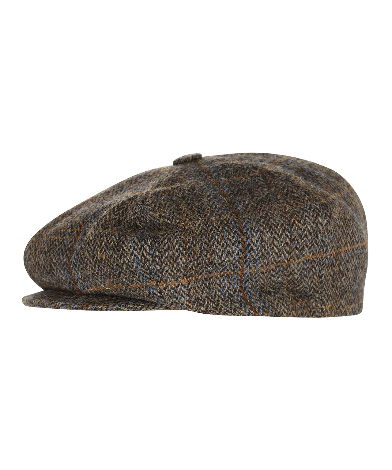 Ballon Tweed Cap | Groen Melange Tweed