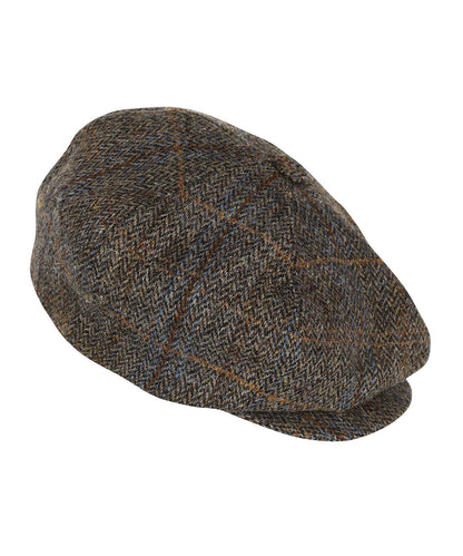 Ballon Tweed Cap | Groen Melange Tweed