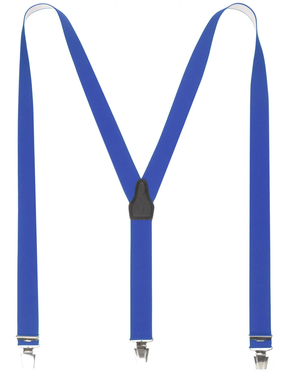 Elastic Braces with Clips | Blue