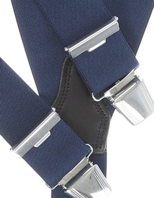 Elastische bretels met clips | Blauw