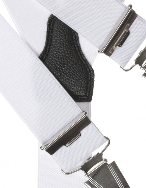 Elastische bretels met clips | Wit