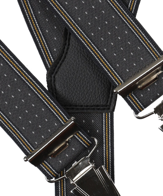 Bretels Clips Design | Grijs Print