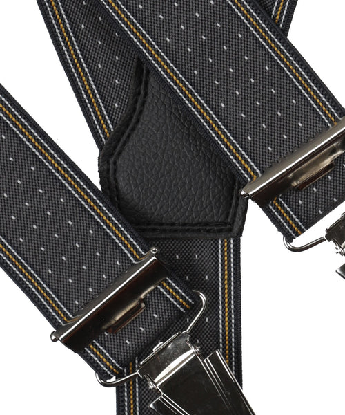 Design bretels met clips | Zwart