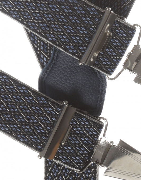 Bretels Clips Design | Navy Structuur