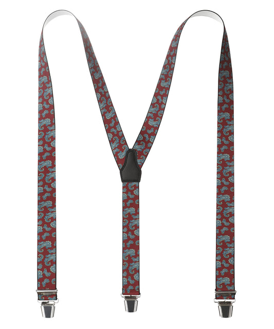 Bretels Clips Design | Rood Print