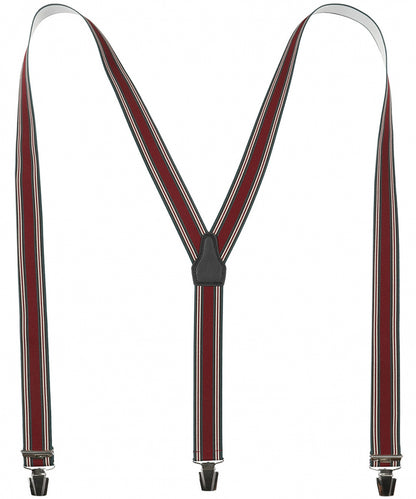 Designer-Hosenträger mit Clips | Rot