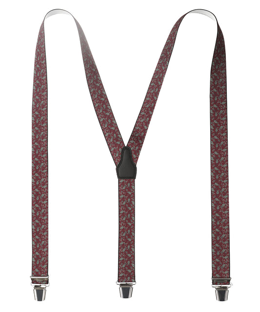 Bretels Clips Design | Rood Print