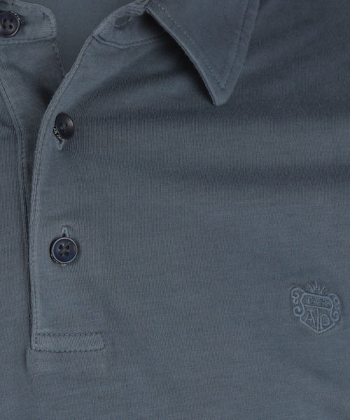 Polo Lange Mouw | Navy Blauw