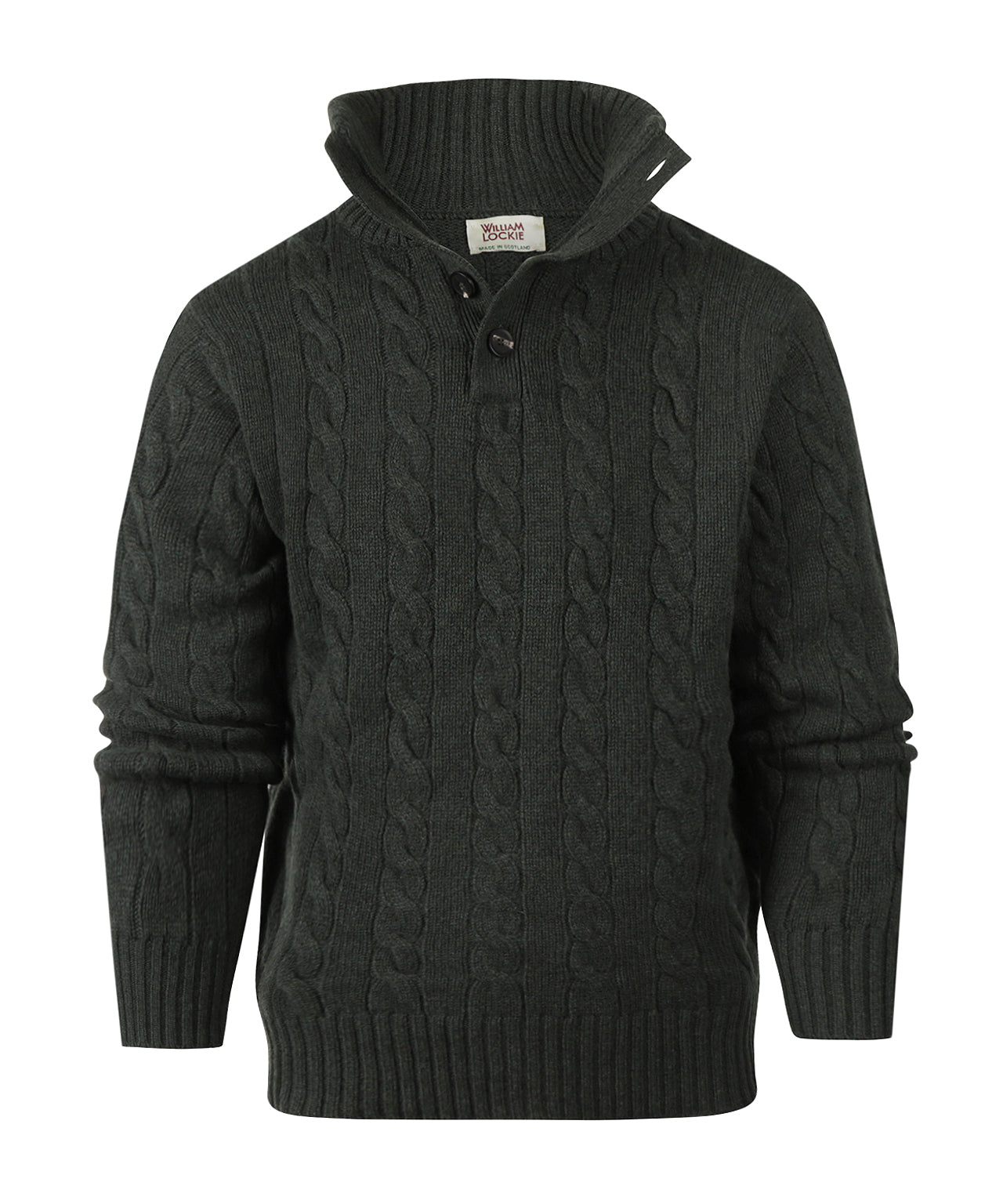 Polo Cashmere/Merino | Dark Green