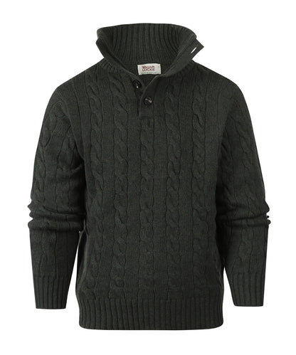 Polo Cashmere/Merino | Dark Green
