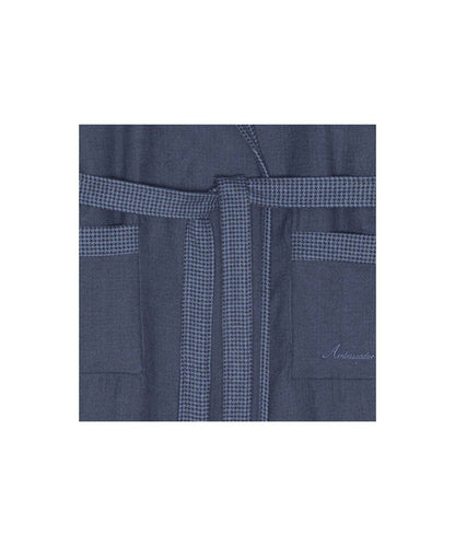 Dressing gown Reversible | Blue