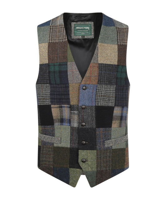 Patchwork Gilet | Multi Patch