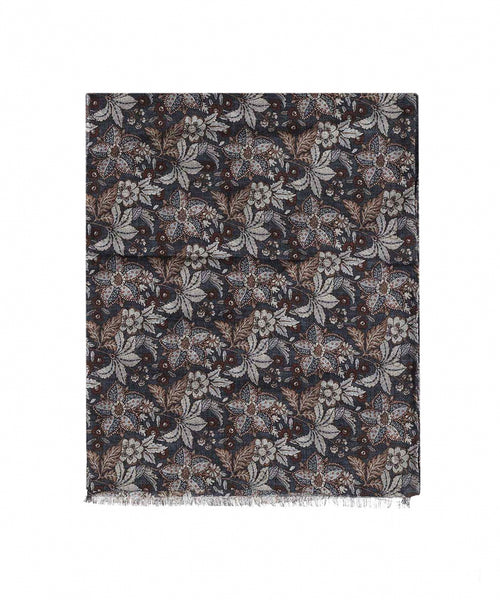 Dunne wollen sjaal | Blauw