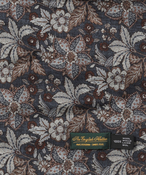 Dunne wollen sjaal | Blauw