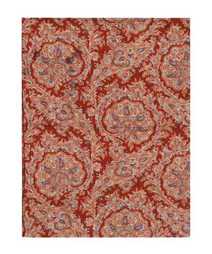 Sjaal 100%Wol | Koraal Paisley Print