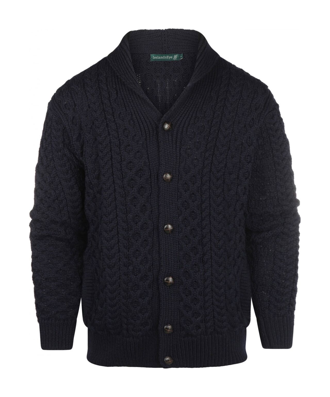 Aran Vest wol | Navy