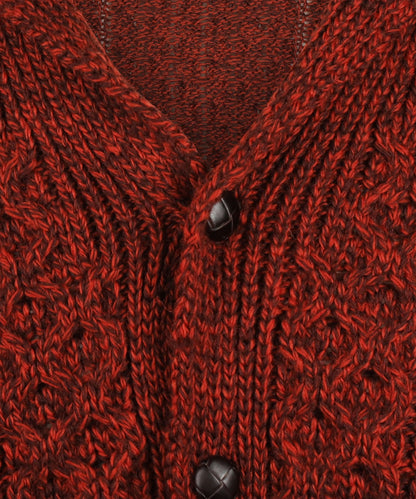 Aran Vest wol | Sabble Marl