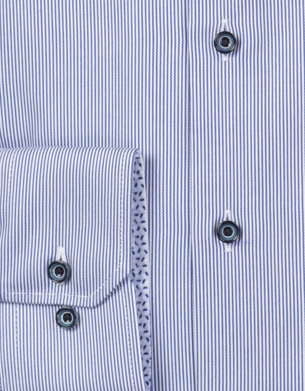 Shirt checked button down | Blue