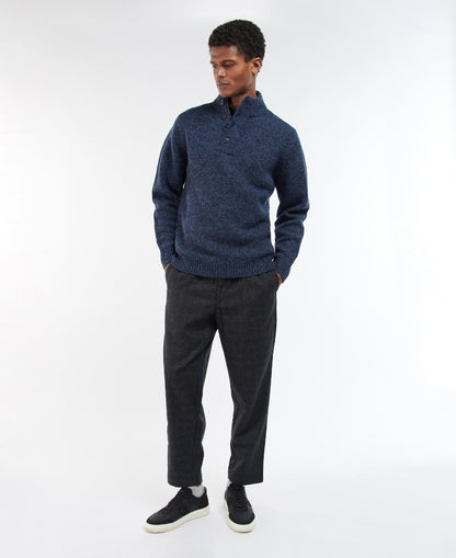Calder Half Zip Pullover | Blue