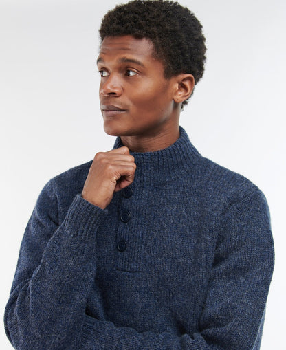 Calder Half Zip Pullover | Blue