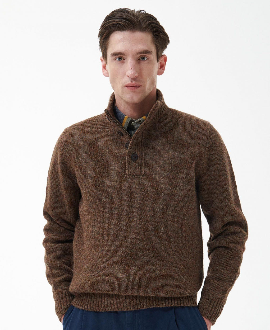 Calder Half Zip Pullover | Green