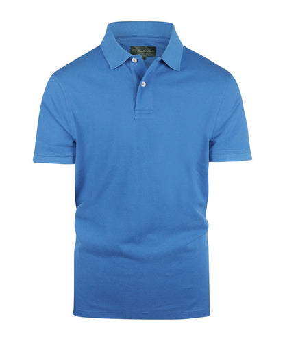 Polo pique short sleeve | Blue