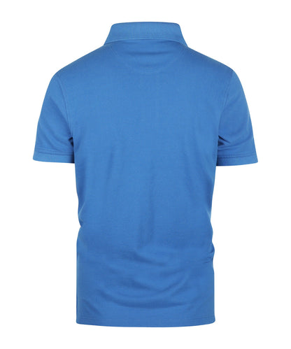 Polo pique short sleeve | Blue