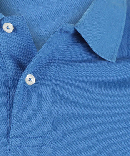 Polo pique short sleeve | Blue