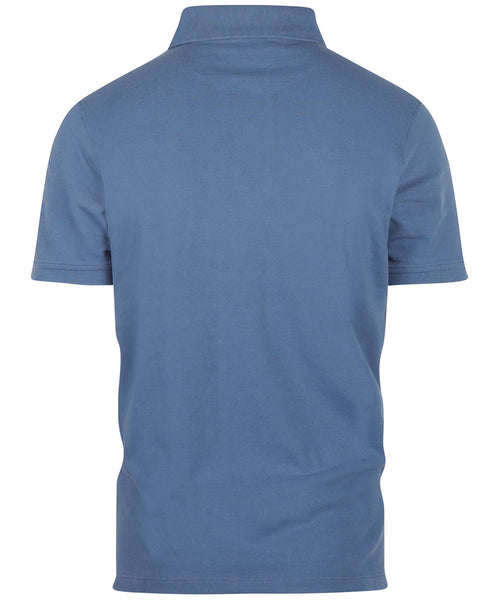 Polo piqué korte mouw | Blauw