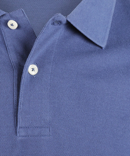 Polo Korte mouw | Gewassen Blauw