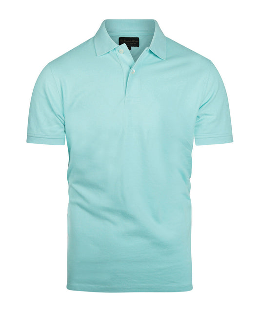 Polo Korte mouw | Aqua Blauw