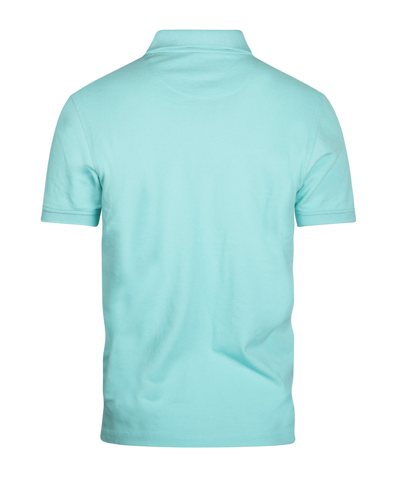 Kurzärmeliges Piqué-Poloshirt | Blau