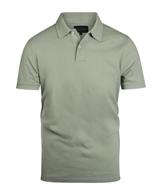 Polo pique short sleeve | Green