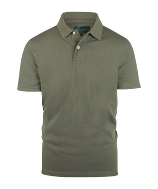 Polo piqué korte mouw | Groen