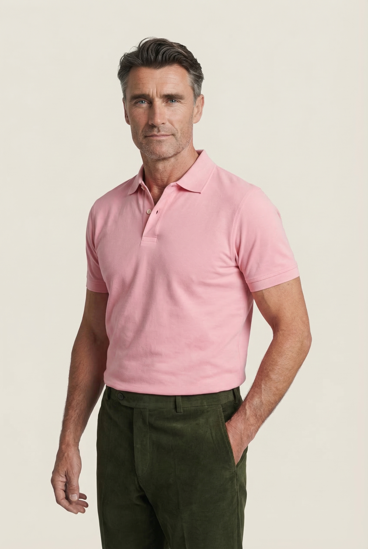 Polo Korte mouw | Licht Roze
