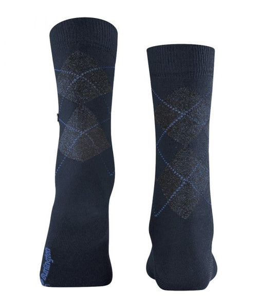 Marylebone Lurex sokken | Blauw