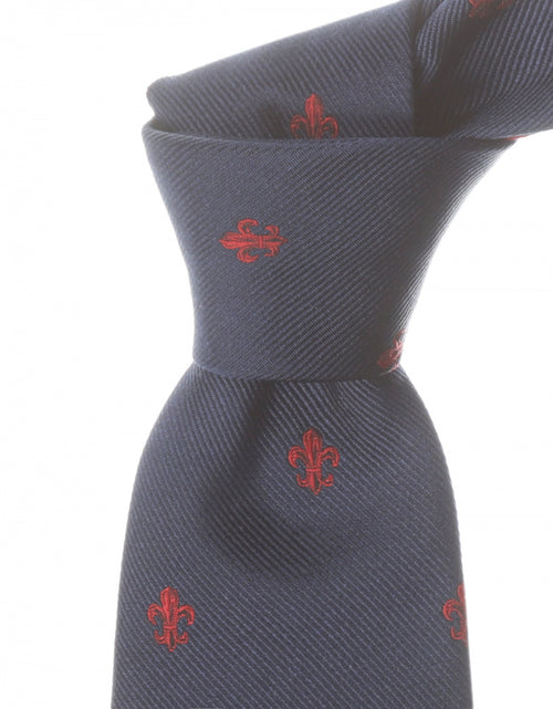 Geweven Zijden stropdas | Blauw