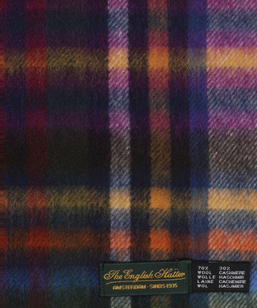 Sjaal Wol en Cashmere 30X190 | Grijs