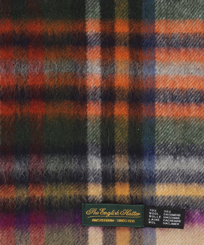 Schal aus Wolle und Kaschmir, 30 x 190 cm | Braun