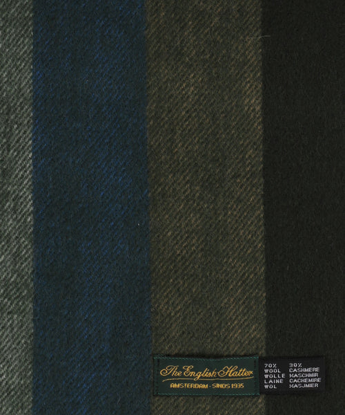 Sjaal Wol en Cashmere 30X190 | Groen