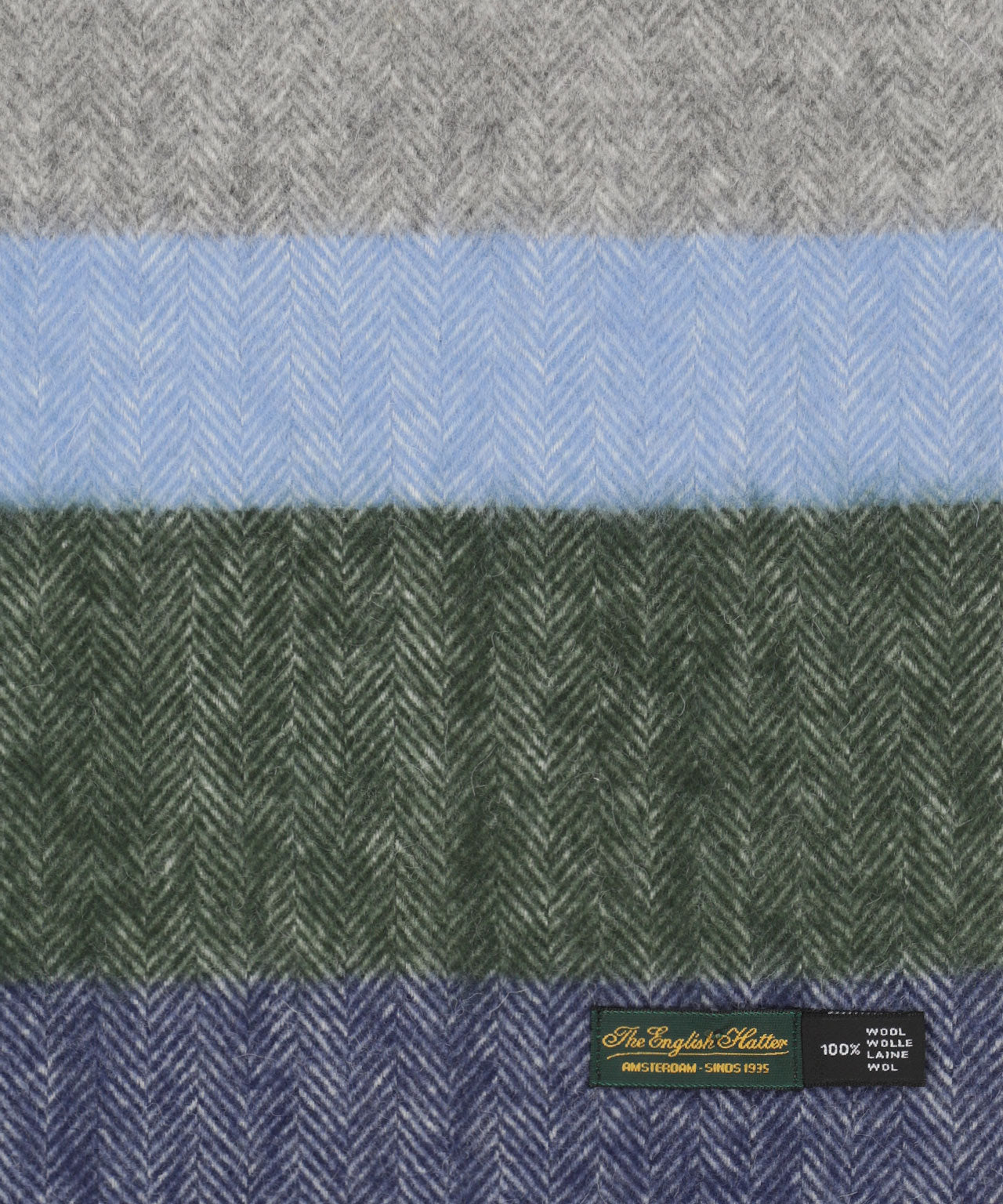 Merino Wool Scarf | Blue