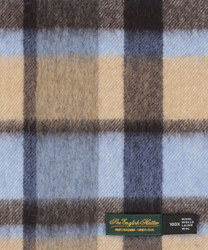 Merino Wool Scarf | Blue