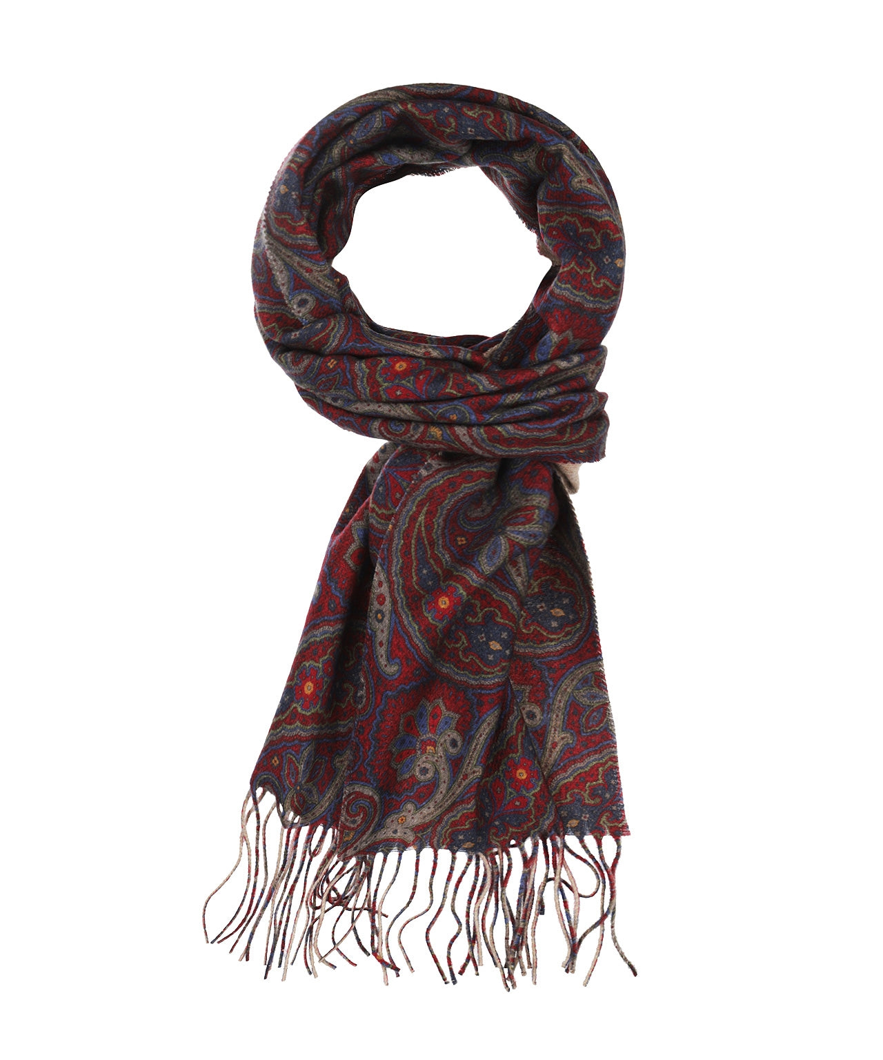 Scarf Wool 180x30 | Brown
